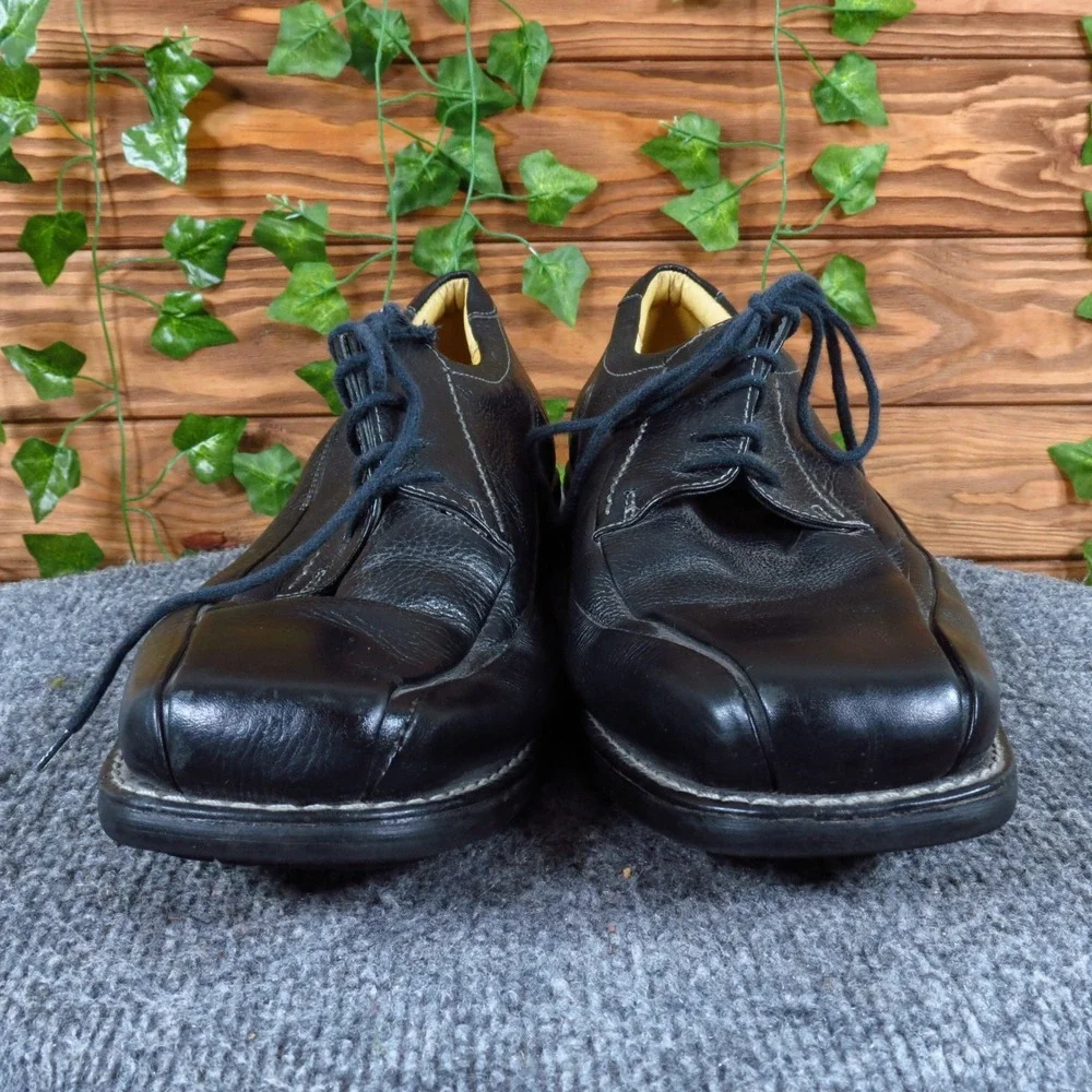 Alfani TRD 050 TR Mens Oxford Dress Shoes Sz 11 M Formal Business Black Leather